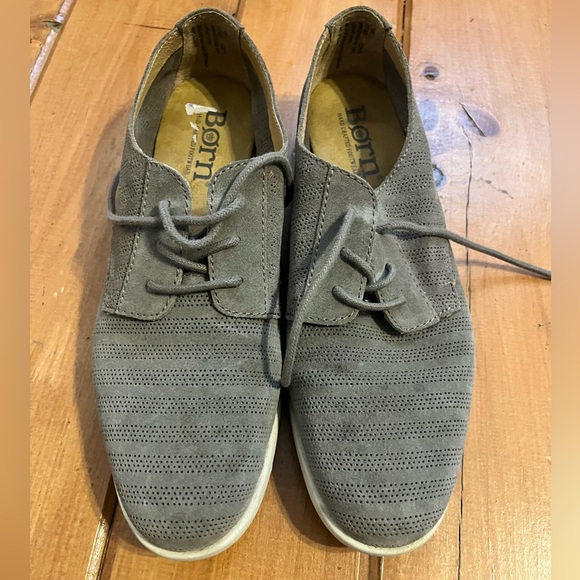 Born Suede Oxfords Sz 10 - Picture 4 of 6